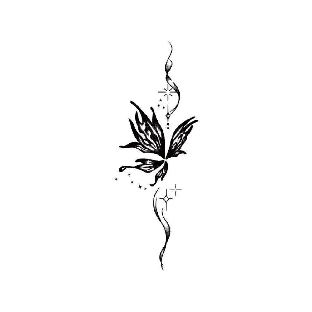 Trendy & Creative Easy Butterfly Tattoo Placement Ideas