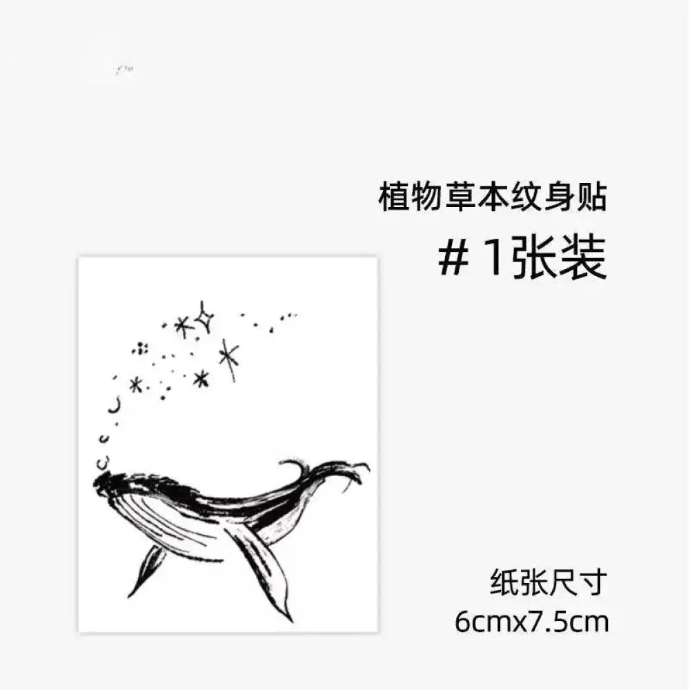 Cetus - 6 x 7.5cm - Jattoo