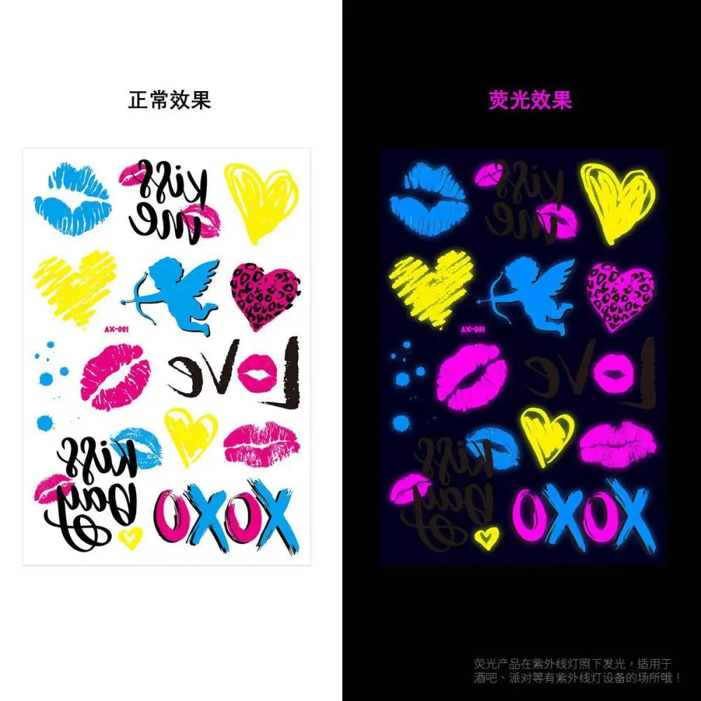 Dark Graffiti AX - Fluorescent - Jattoo