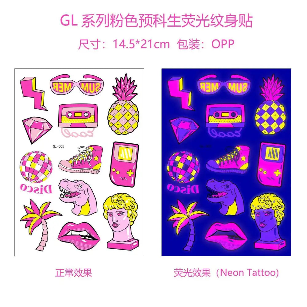 Dark graffiti GL - Fluorescent - Jattoo