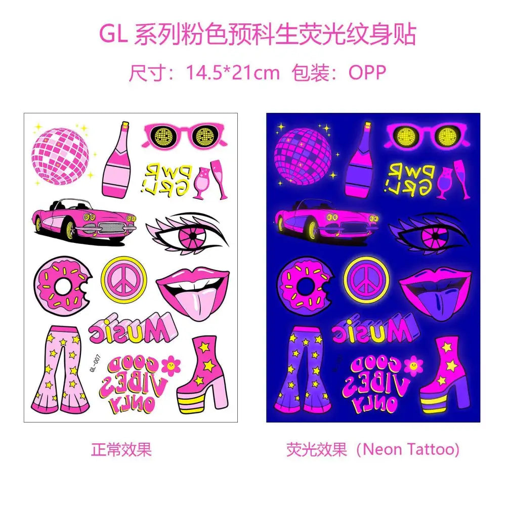 Dark graffiti GL - Fluorescent - Jattoo