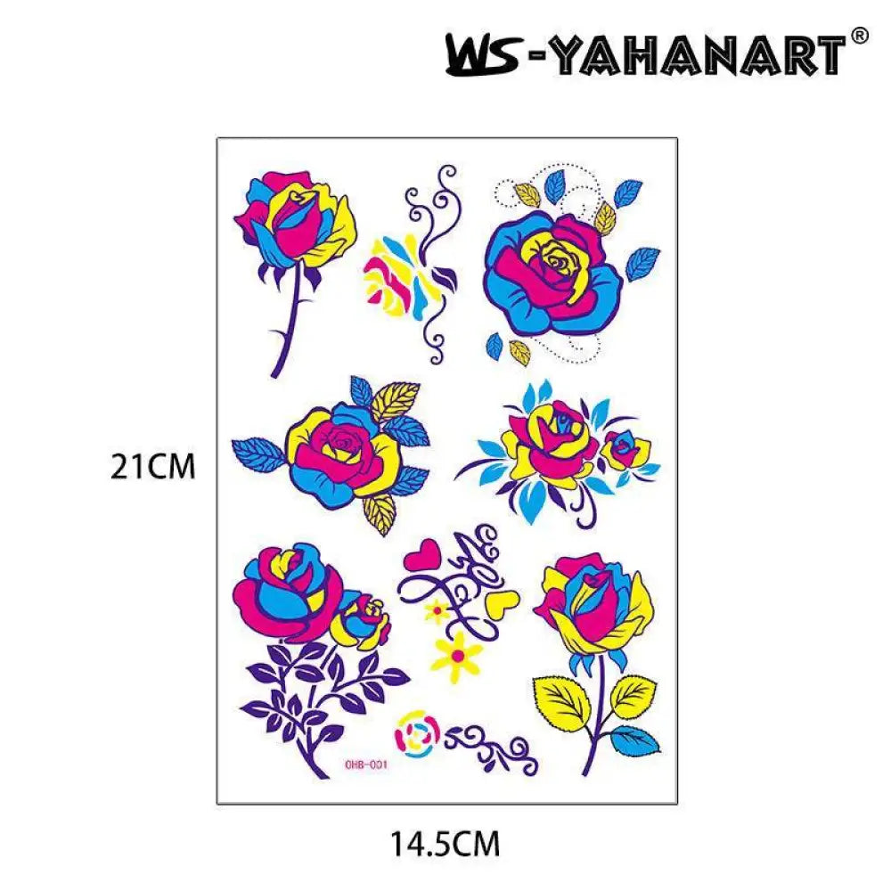 Dark graffiti OHB - Fluorescent - Jattoo