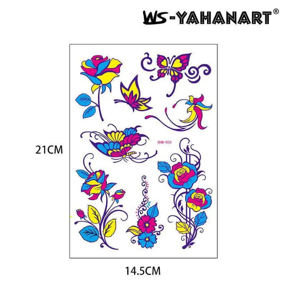 Dark graffiti OHB - Fluorescent - Jattoo