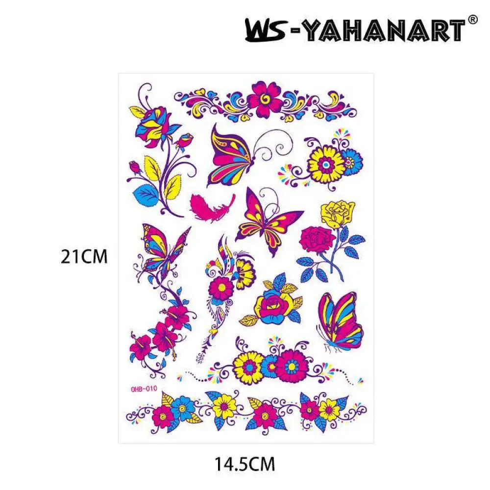 Dark graffiti OHB - Fluorescent - Jattoo