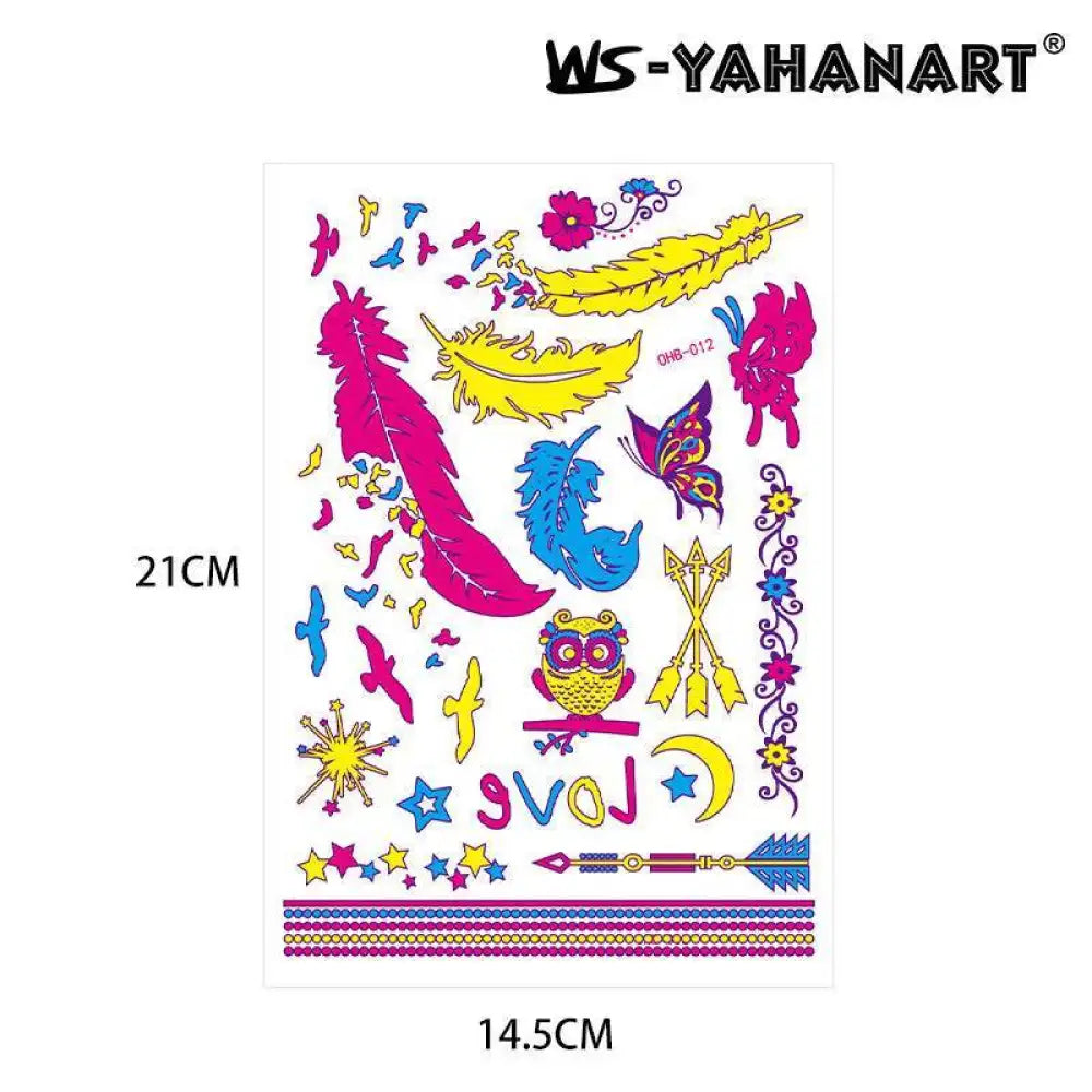 Dark graffiti OHB - Fluorescent - Jattoo