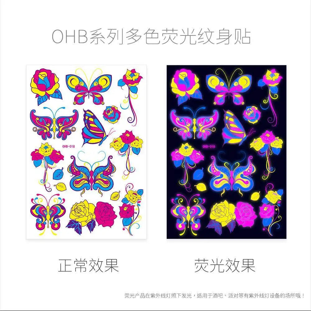 Dark graffiti OHB - Fluorescent - Jattoo