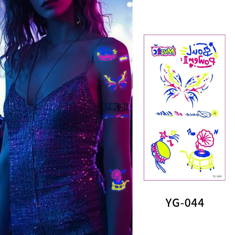 Dark graffiti YG - Fluorescent - Jattoo