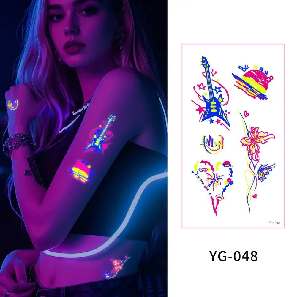 Dark graffiti YG - Fluorescent - Jattoo