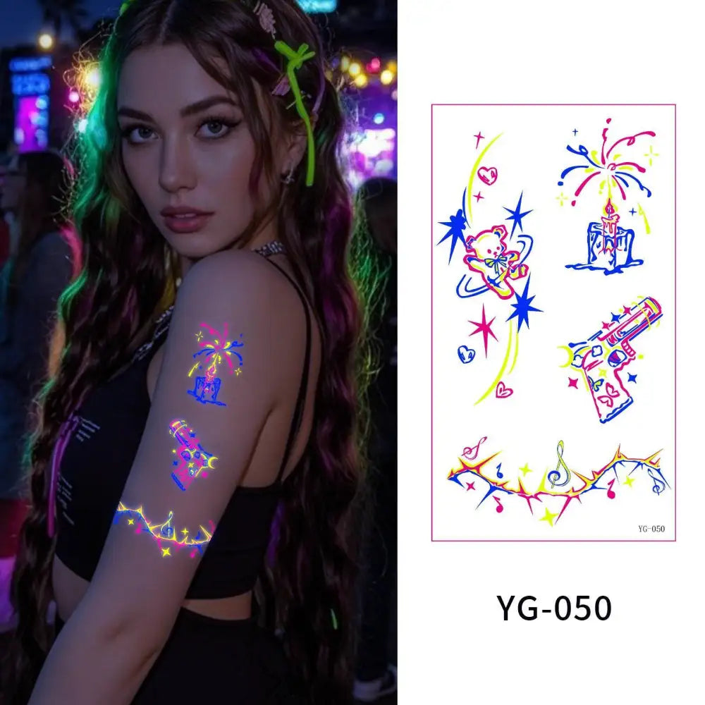 Dark graffiti YG - Fluorescent - Jattoo