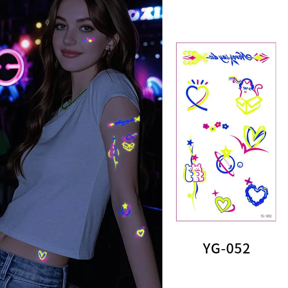 Dark graffiti YG - Fluorescent - Jattoo