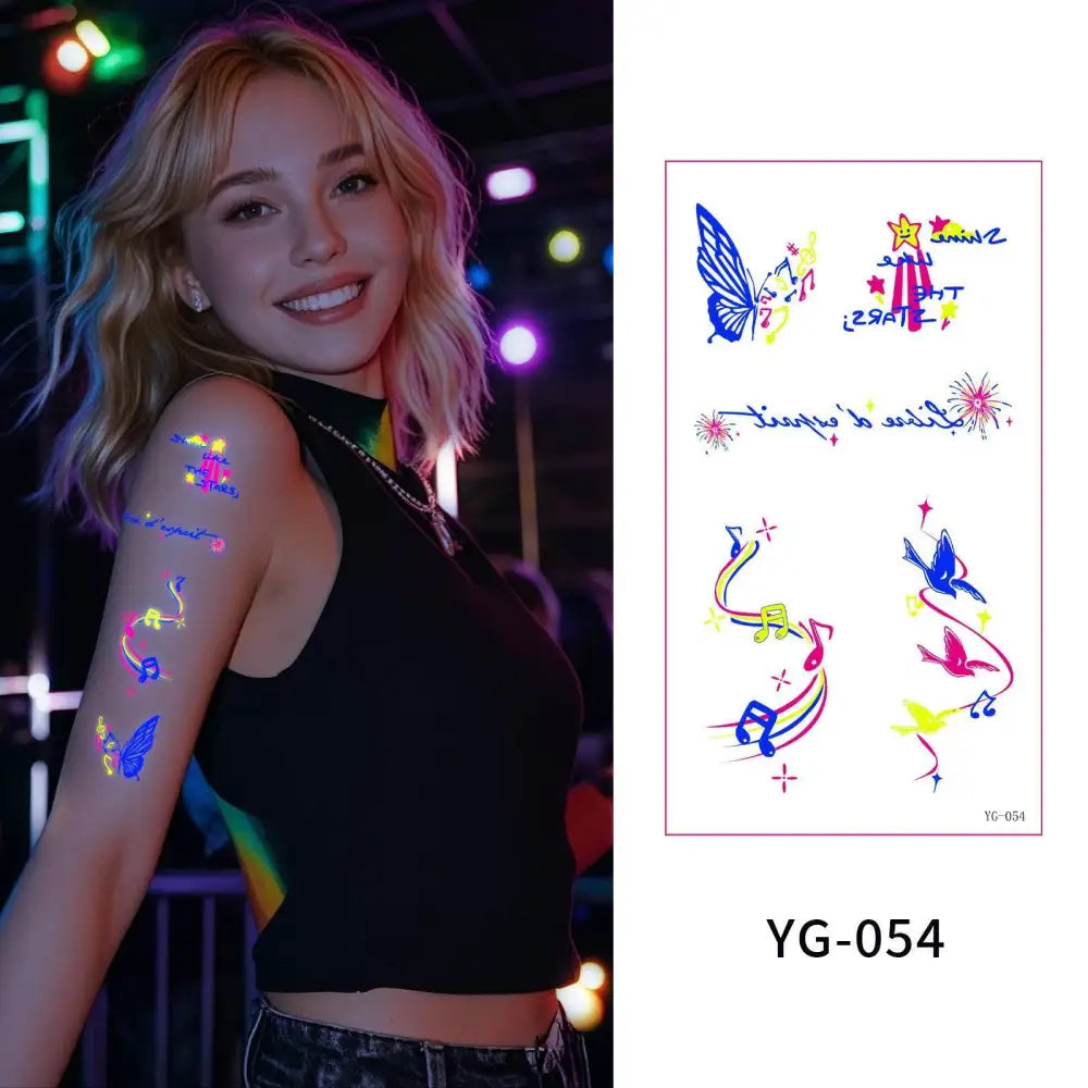 Dark graffiti YG - Fluorescent - Jattoo