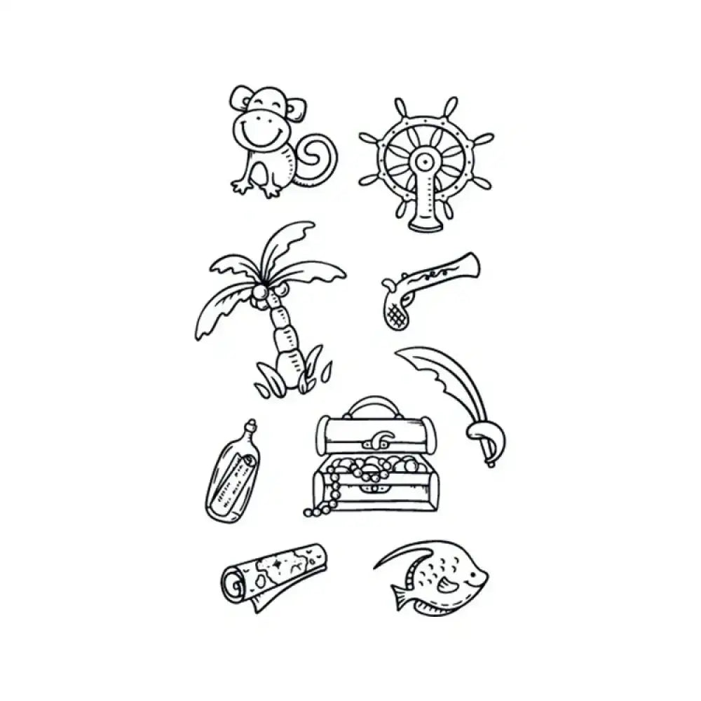 Little Pirates 2 pirate cartoon tattoo designs