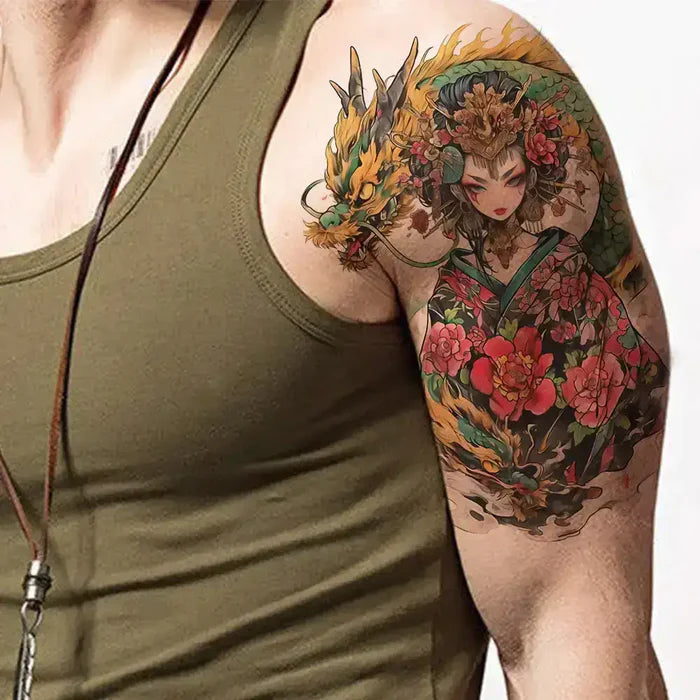 Premium Best Anime Tattoos with Sharp Shading