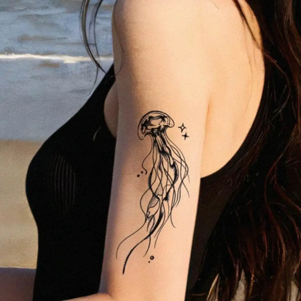 Beautiful Jellyfish - 15 x 6cm - Jattoo