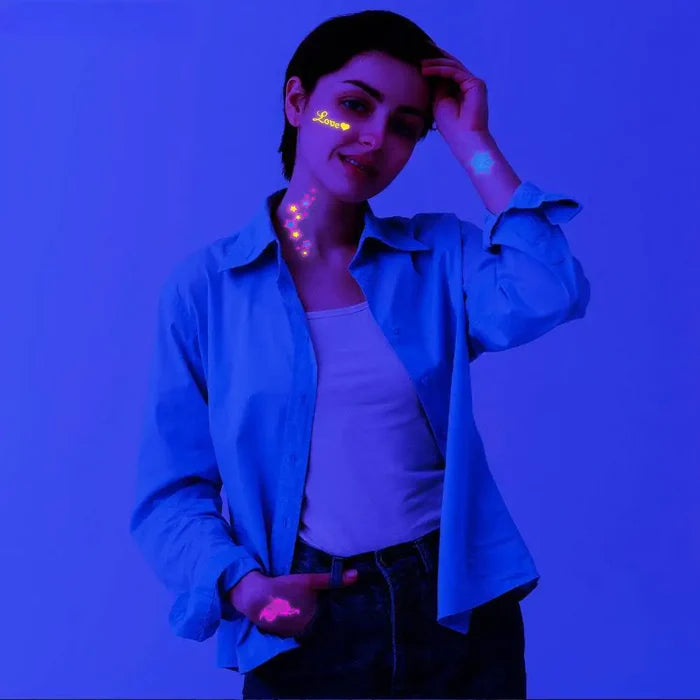 Safe & Bright Fluorescent Tattoo Ideas for Smart Looks