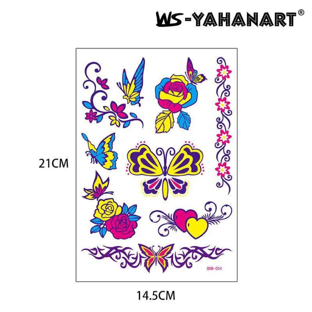 Dark graffiti OHB - Fluorescent - Jattoo