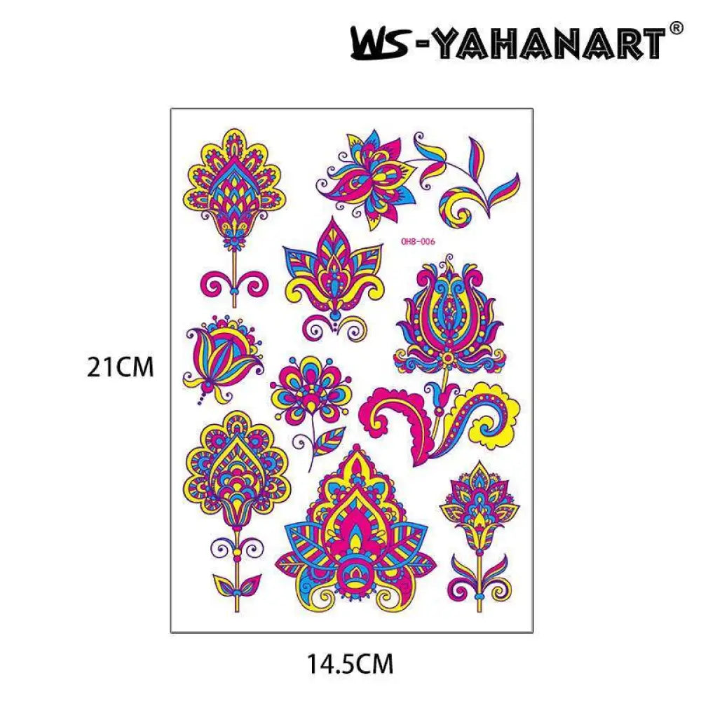 Dark graffiti OHB - Fluorescent - Jattoo