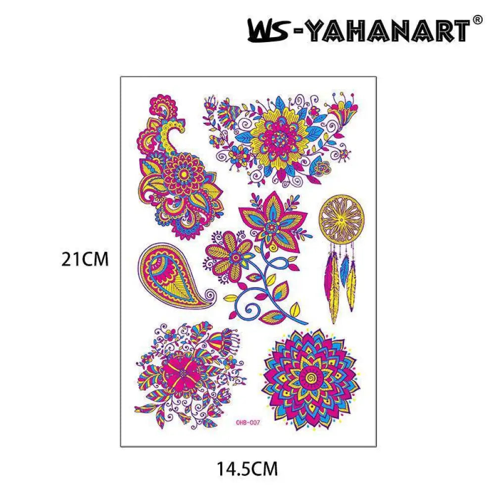 Dark graffiti OHB - Fluorescent - Jattoo