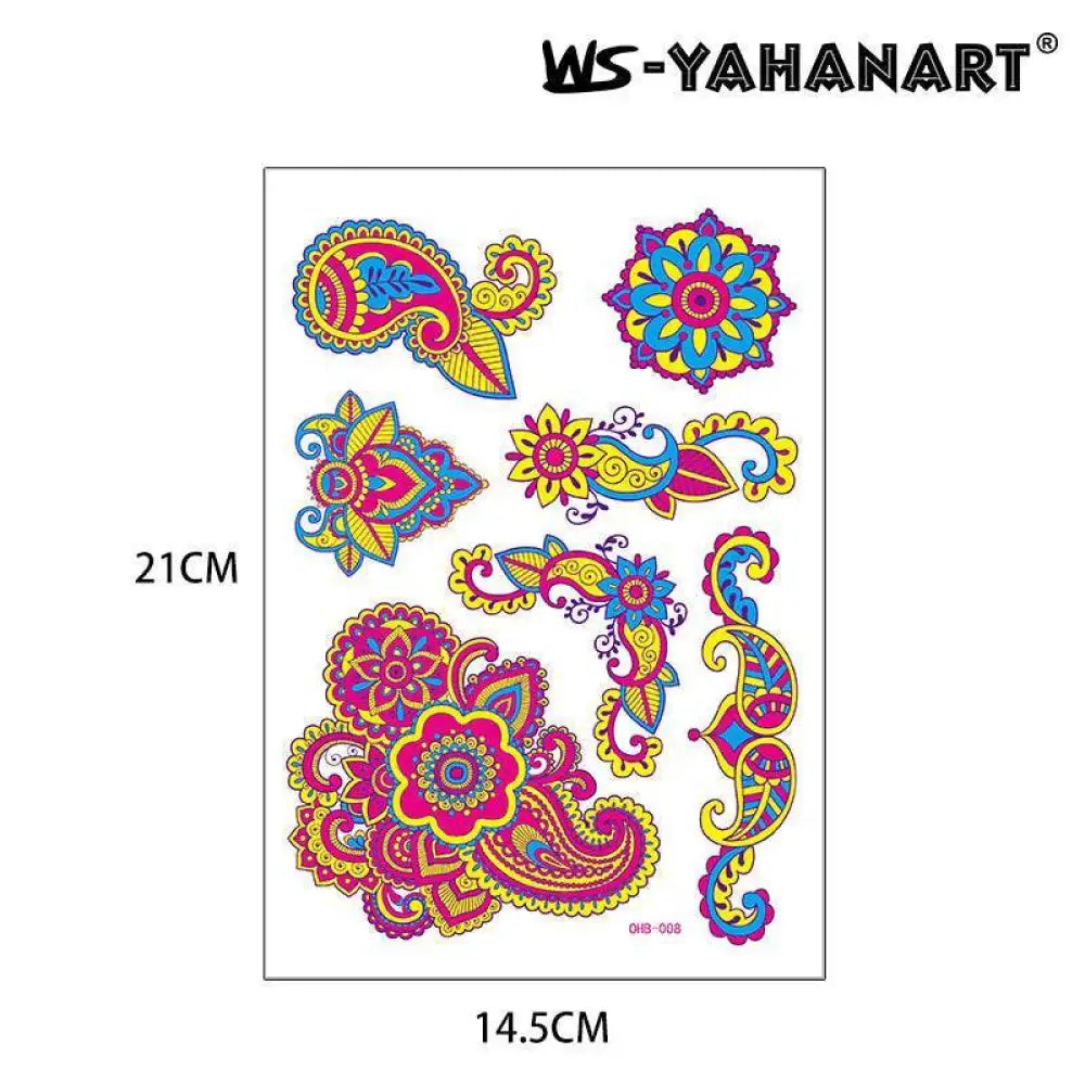 Dark graffiti OHB - Fluorescent - Jattoo