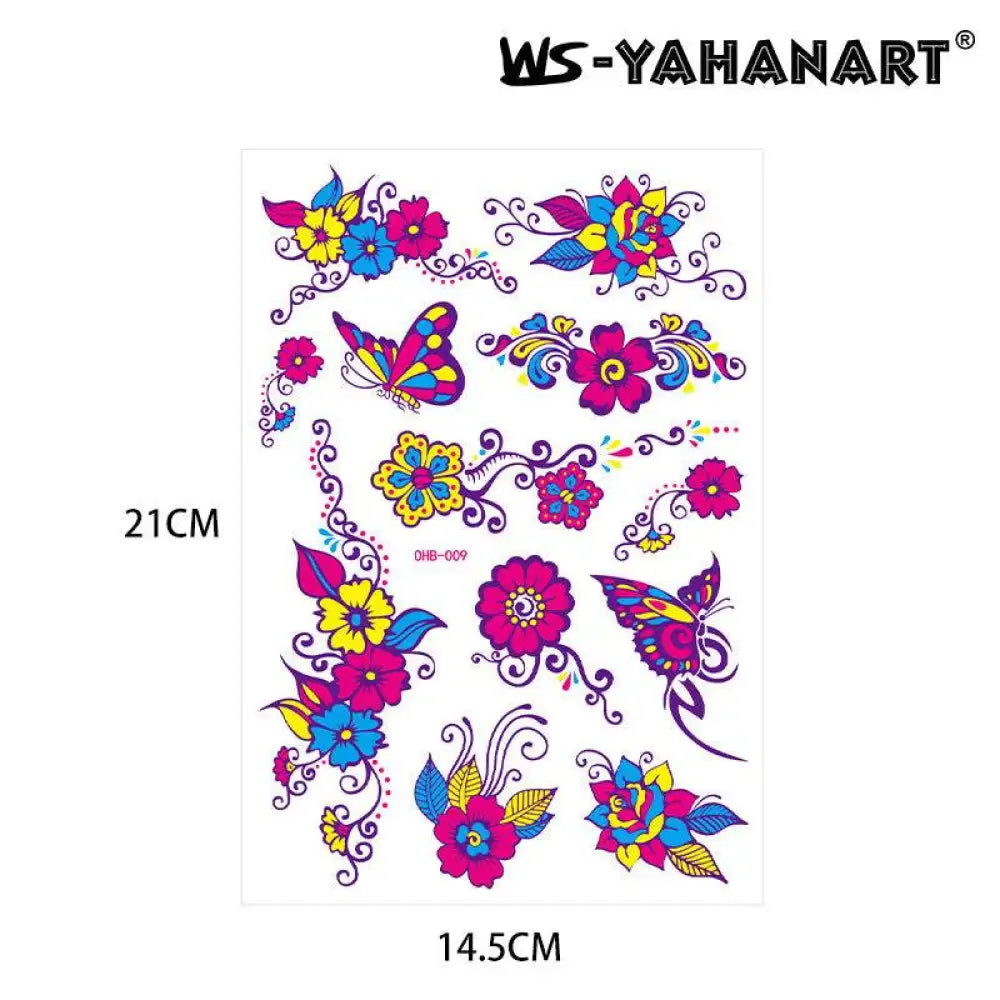 Dark graffiti OHB - Fluorescent - Jattoo