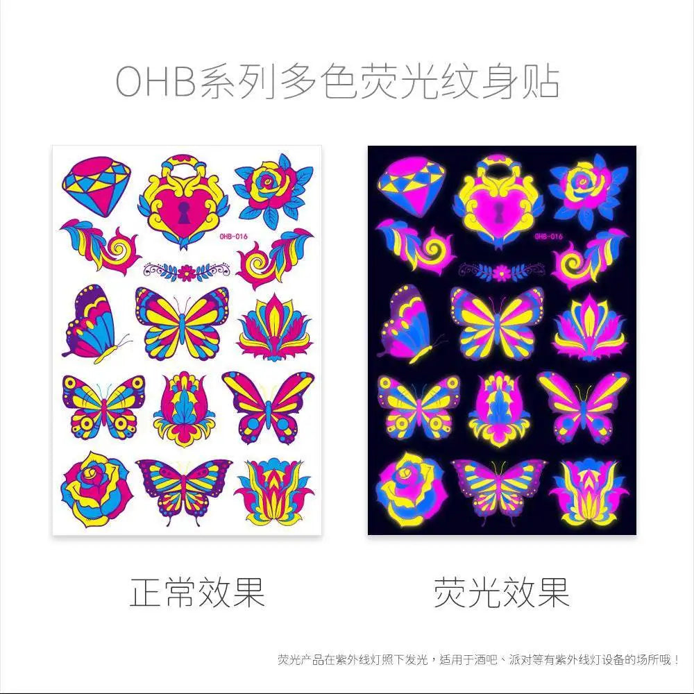 Dark graffiti OHB - Fluorescent - Jattoo