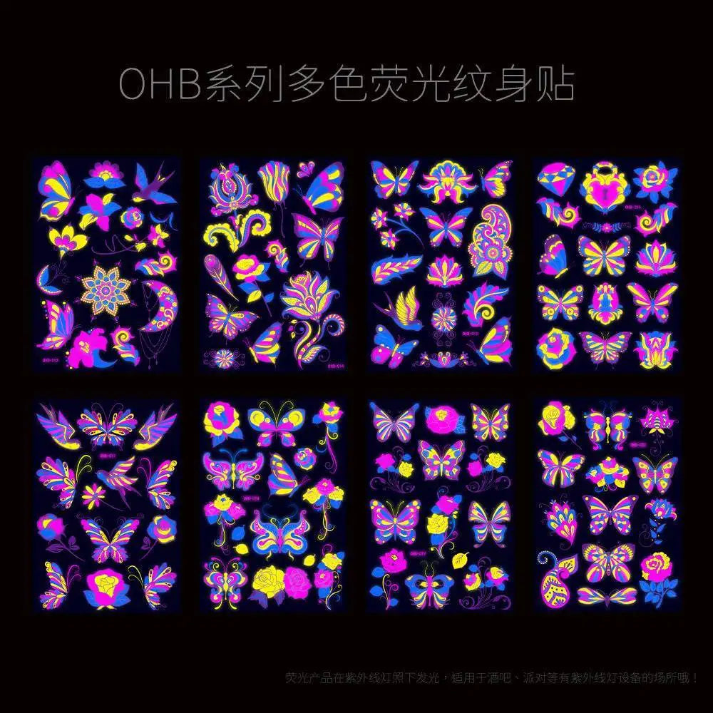 Dark graffiti OHB - Fluorescent - Jattoo