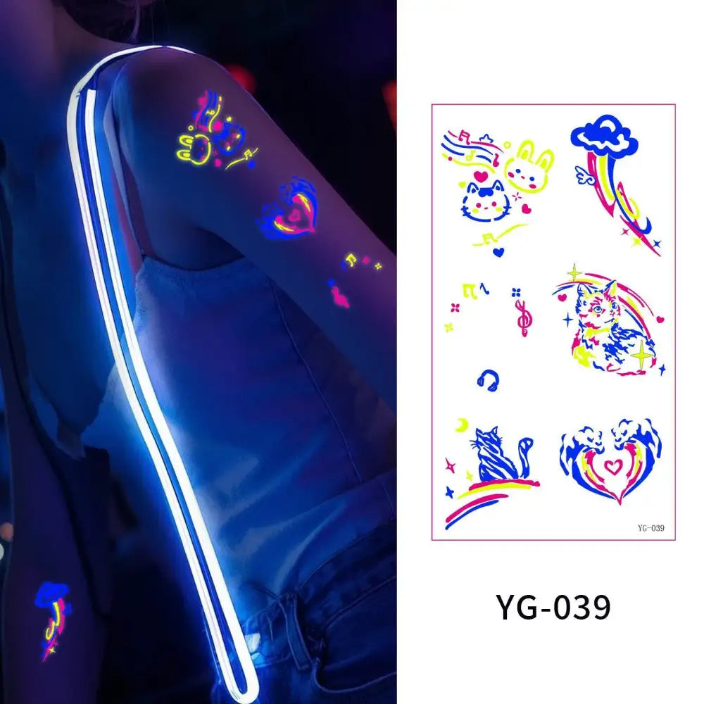 Dark graffiti YG - Fluorescent - Jattoo