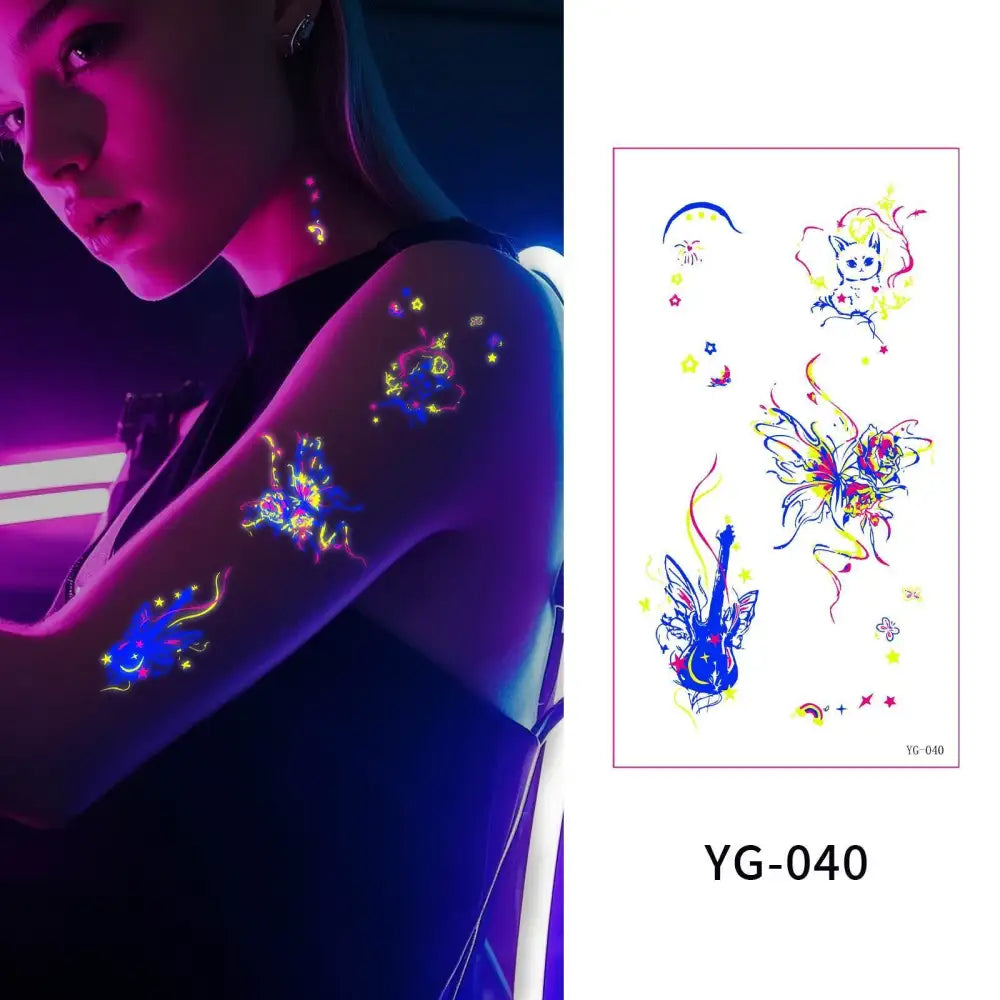 Dark graffiti YG - Fluorescent - Jattoo