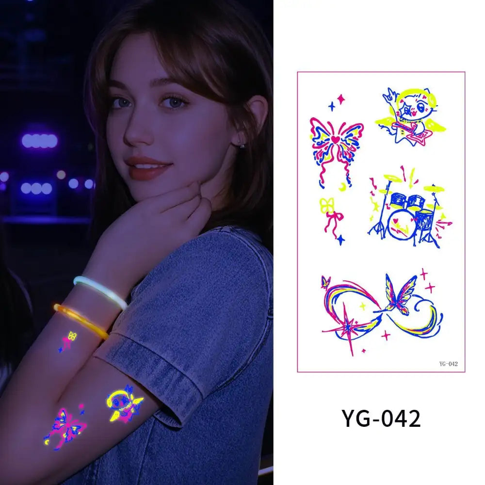 Dark graffiti YG - Fluorescent - Jattoo