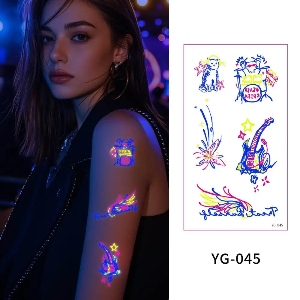 Dark graffiti YG - Fluorescent - Jattoo