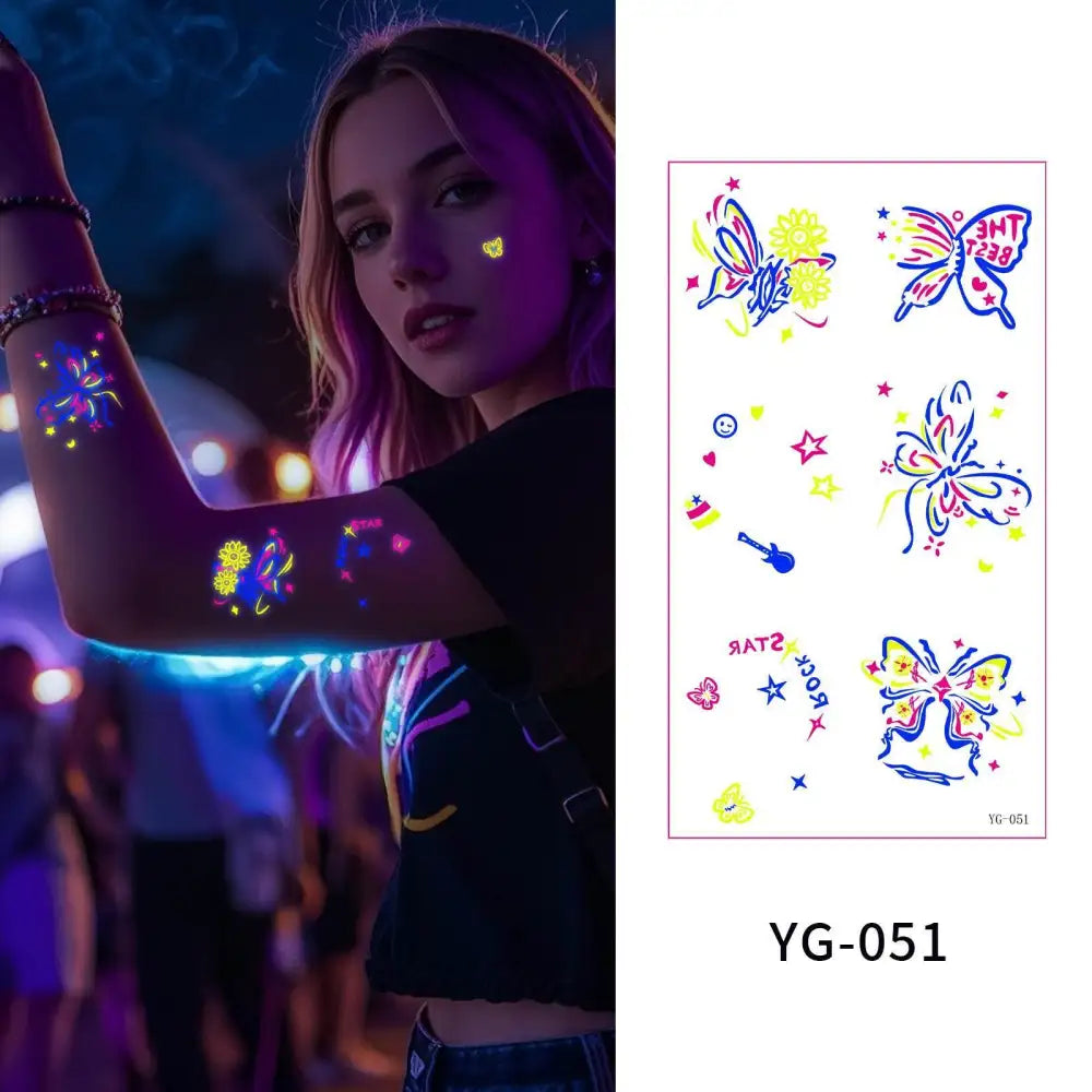 Dark graffiti YG - Fluorescent - Jattoo