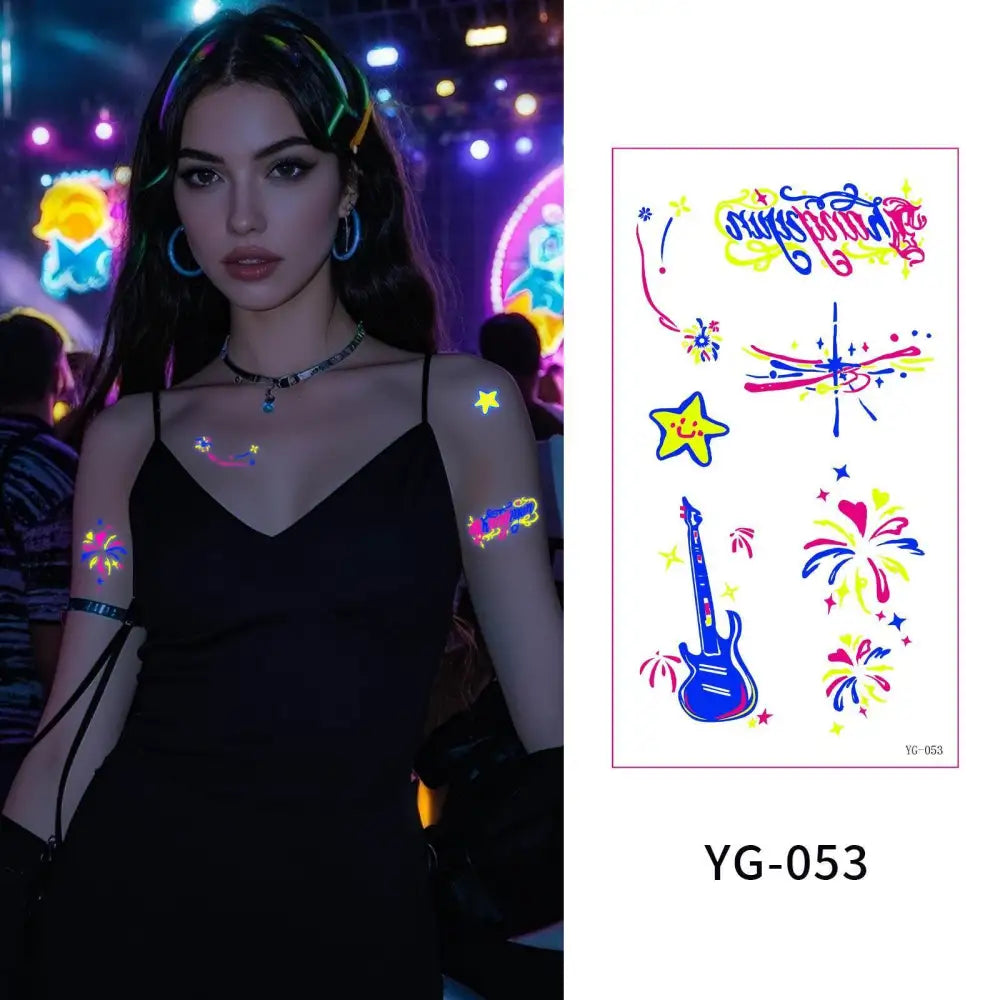 Dark graffiti YG - Fluorescent - Jattoo