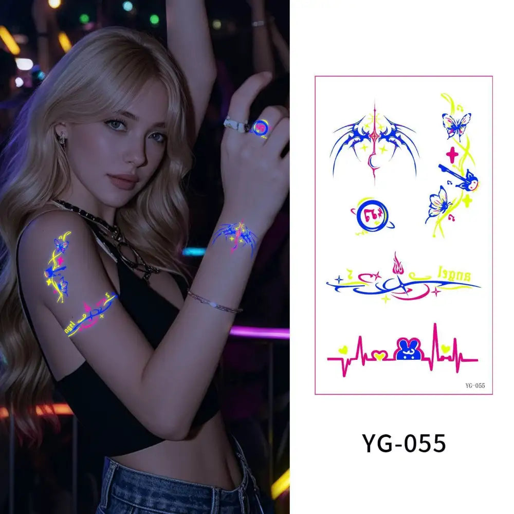 Dark graffiti YG - Fluorescent - Jattoo